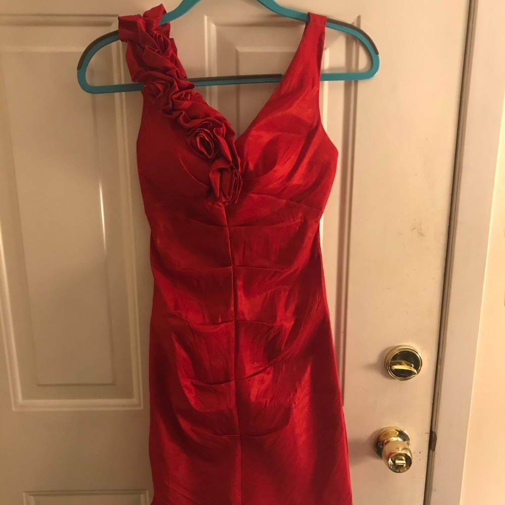 Red Cocktail Dress